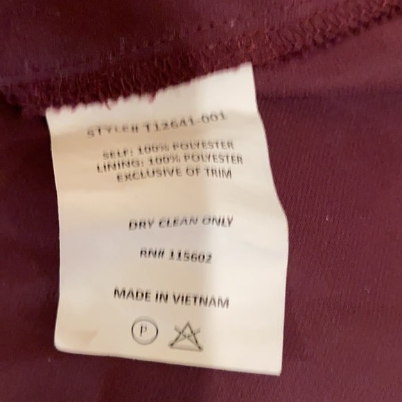 Lush Maroon Red Spaghetti Strap Top Small - Picture 4 of 5